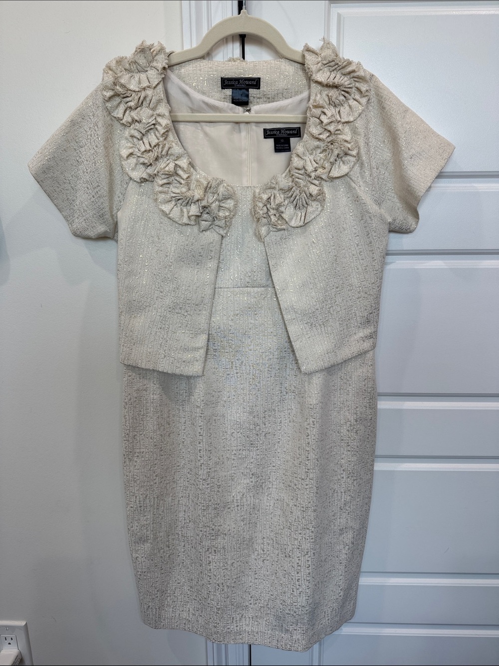 Jessica Howard Evening Mother of the Bride Groom Formal Wear Dress 2-Piece Set